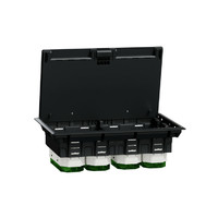 Люк US+ пластиковый размер XL на 12х45 (12 постов или 24 модуля) IP20 SchE INS52126 Schneider Electric