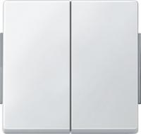 Клавиша 2-кл. Merten IP44 полярно-бел. SchE MTN343519 Schneider Electric