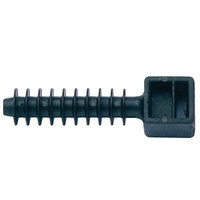 Держатель для хомутов d37-6.5 черн. (уп.100шт) DKC 25458 (ДКС)