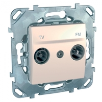 Механизм розетки СП TV/FM Unica оконечная беж. SchE MGU5.452.25ZD Schneider Electric