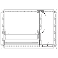 Комплект для создания кабельного отсека, шкафов DAE/CQE2000 x 500 | R5PFI2050 DKC (ДКС)