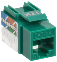 Модуль Keystone Jack кат.6A UTP 110 IDC 90град зелёный | CS1-1C6AU-11-02 ITK IEK (ИЭК)