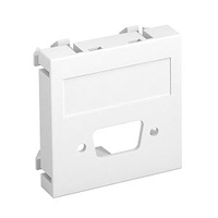 Мультимедийная рамка VGA/D-Sub9 Modul45 (белый) (MTG-DB O RW1) | 6104706 OBO Bettermann