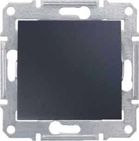 Выключатель 1-кл. СП Sedna 10А IP20 (сх. 1) 250В механизм графит SchE SDN0100170 Schneider Electric