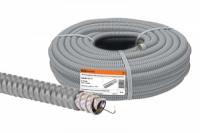 Металлорукав в ПВХ-изоляции Р3-Ц-П 10 серый (25м) | SQ0407-0111 TDM ELECTRIC