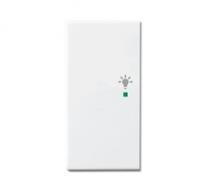 Клавиша двойная SRL-2-L-84 левая free@home освещение future бел. ABB 2CKA006220A0157