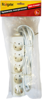 Удлинитель 5х5м с заземл. 16А IP20 94 187 NPE-S-05-500-E-3х1 ПВС 3х1 Navigator 94187 17847