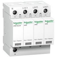 Ограничитель перенапряжения Т3 iPRD 8r 8kA 350В 3П+N СИГНАЛ - A9L08601 Schneider Electric