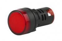 Лампа AD22DS(LED)матрица d22мм красный 24В AC/DC (10/1000/12000) | Б0045607 ЭРА (Энергия света)