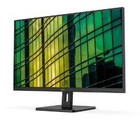Монитор LCD 31.5дюйм [16:9] 3840х2160(UHD 4K) VA nonGLARE 350cd/кв.м H178град/V178град 2500:1 20M:1 16.7M 4ms VGA 2xHDMI DP Tilt Swivel Speakers Audio out 3Y Black U32E2N AOC