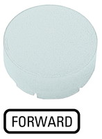 Линза для кнопок M22-XDLH-W-GB15 с подсветкой выступающая "FORWARD" бел. EATON 218380