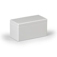 Cubo D 80 x 160 86 мм, глухая стенка, серая крышка, PC, IP 66/67 - DPCP081609G Ensto