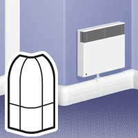 Угол внешний для плинтуса 140х20 бел. Leg 033716 Legrand