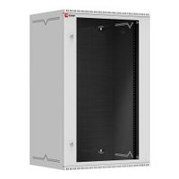 Шкаф телекоммуникационный настенный 18U (600х450) дверь стекло, Astra A серия EKF Basic | ITB18G450