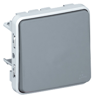 Механизм переключателя промежуточного 1-кл. СП Plexo 10А IP55 10AX сер. Leg 069521 Legrand