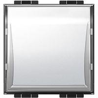 Кнопка (NO) с подсвечивающимся полем для надписи размер 2мод. LivingLight Leg BTC LN4040 Legrand