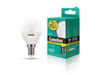 Лампа светодиодная LED10-G45/830/E14 10Вт 220В Camelion 13565