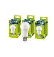 Лампа светодиодная LED-A60-17W-E27-6К ЛОН 17Вт грушевидная E27 6500К 172-265В Ergolux 13181