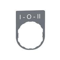Держатель маркировки "О-I-II" C0 SchE ZBYP2186C0 Schneider Electric