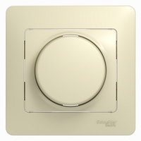 Светорегулятор (диммер) Glossa LED RC 630Вт/В.А в сборе беж. SchE GSL000237 Schneider Electric