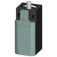 SIRIUS POSITION SWITCH. METAL ENCLOSURE TO EN50047, 31MM DEVICE CONNECTION 1X(M20X1.5). 1NO/2NC SNAP-ACTION CONTACTS TEFLON PLUNGER W. 2 LEDS YELLOW/GREEN, 230V AC Siemens 3SE5212-3LC05