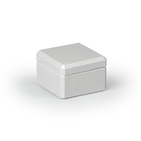 Cubo D 53 x 55 36 мм, глухая стенка, серая крышка, PC, IP 66/67 - DPCP050504G Ensto