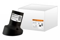 Патрон Е27 настенный, термостойкий пластик, наклонный, черный, | SQ0335-0076 TDM ELECTRIC
