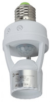 Датчик движения MD 015 E27 60Вт 360град. 6м IP20 (501600) бел. Эра Б0043792 (Энергия света)