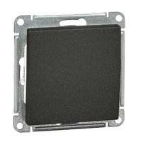 Механизм переключателя проходного 1-кл. СП W59 10А IP20 10AX черн. бархат SchE VS610-156-6-86 Schneider Electric