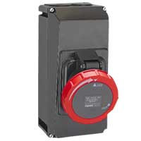Коробка пластиковая с отверстиями 2К+З 16A Hypra - 052089 Legrand