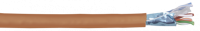 Кабель связи витая пара F/UTP, кат.6 4x2х23AWG solid, LSZH, 305м, оранжевый | LC1-C604-327 ITK IEK (ИЭК)
