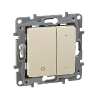 Механизм светорегулятора нажимного СП Etika 400Вт сл. кость. Leg 672318 Legrand