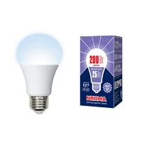 Лампа светодиодная LED-A70-25W/6500K/E27/FR/NR Norma 25Вт матовая 6500К холод. бел. E27 (упак. картон) Volpe UL-00004471 Uniel