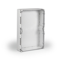 Cubo W 400 x 600 132, с петелями и замками, прозрачная крышка, PC, IP66 - WPCP406013T Ensto