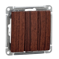 Механизм выключателя 3-кл. W59 10АХ мор. дуб SchE VS0510-351-9-86 Schneider Electric