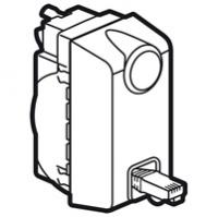 Розетка RJ 45 - Программа Mosaic категория 6 FTP с вытяжным шнуром 4 модуля белый LCS | 076533 Legrand