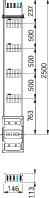Секция прямая для вертикального распределения 2.5М 800А - KSA800EV4254 Schneider Electric