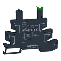 РОЗЕТКА ДЛЯ РЕЛЕ, ПРУЖ. ЗАЖИМЫ, = 5-24 В | SSLZRA1 Schneider Electric