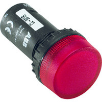 Лампа CL-523R красная со встроенным светодиодом 230В AC | 1SFA619402R5231 ABB