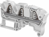 Клемма втычная ZK6-3P-OR оранжевая - 6 мм , 3 зажима | 1SNK708031R0000 TE ABB