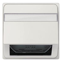 DELTA STYLE Титаново-белый крышка розетки для оптоволоконных кабелей Siemens 5TG1358