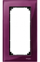 РАМКА СТЕКЛЯН.2-МЕСТНАЯ Б/ПЕРЕГ.РУБИН | MTN4025-3206 Schneider Electric
