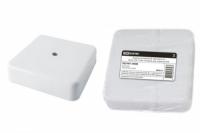 Коробка распределительная КР 100х100х29 о/п белая, IP40, с клем. колодкой, инд. штрихкод | SQ1401-0908 TDM ELECTRIC