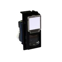 Розетка компьютерная 1мод. Living Now RJ45 кат.6 UTP черн. Leg BTC KG4279C6 Legrand