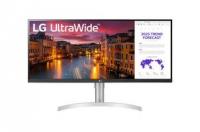 Монитор LCD 34дюйм [21:9] 2560х1080(UW-UXGA) IPS nonGLARE 400cd/кв.м H178град/V178град 1000:1 16.7M 5ms 2xHDMI DP Height adj Tilt Speakers Audio out 2Y White 34WN650-W LG