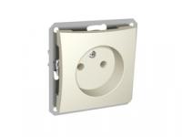 Розетка 1-м СП Дуэт 16А IP20 без заземл. механизм беж. SchE WDE000241 Schneider Electric