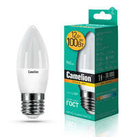 Лампа светодиодная LED12-C35/830/E27 12Вт 220В Camelion 13688