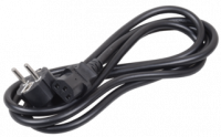 Кабель электропитания PDU ITK 3х1,5 1М с разъёмамиС13-DIN49441 (нем. станд.) - PC-C13D-1M IEK (ИЭК)