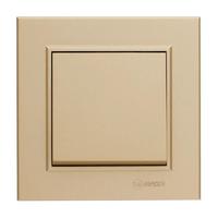 Выключатель 1-кл. СП Karea 10А IP20 зел. Makel 56057001