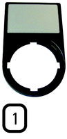 Держатель с шильдиком обозначением 1 M22S-ST-X52 EATON 256797
